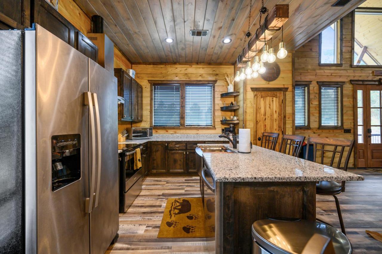 The Adirondack Honeymoon Hot Tub Soaking Tub Wood Burning Fireplace Stephens Gap 外观 照片